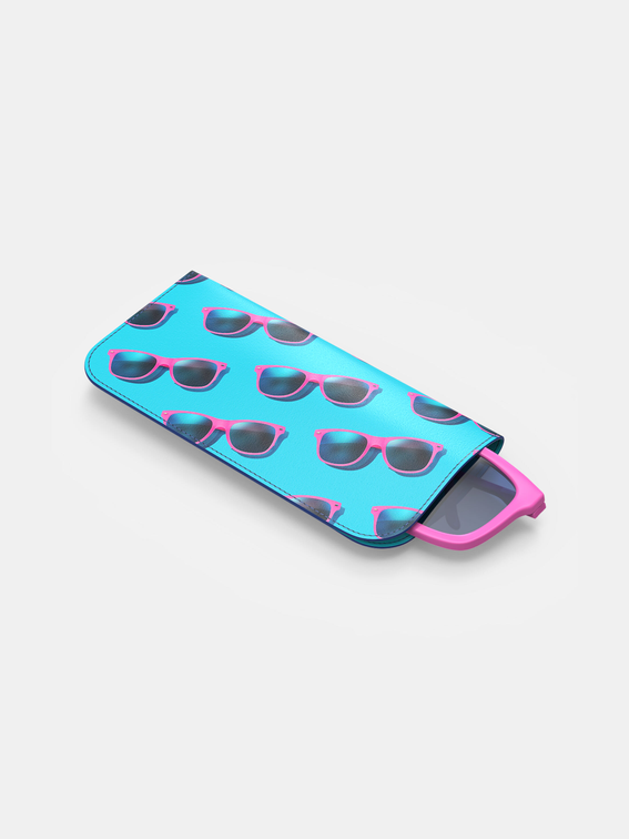 custom leather glasses case