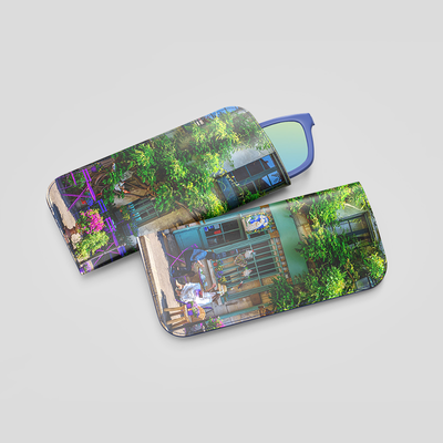 étui à lunettes 
personnalisé