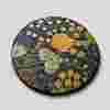 designer leather coaster set
