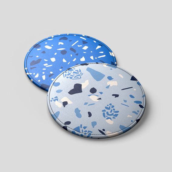 disegna i tuoi Sottobicchieri in Pelle