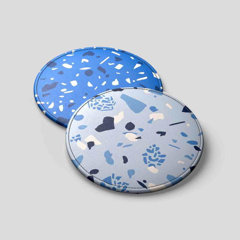 Posavasos de Cuero personalizados diseño online