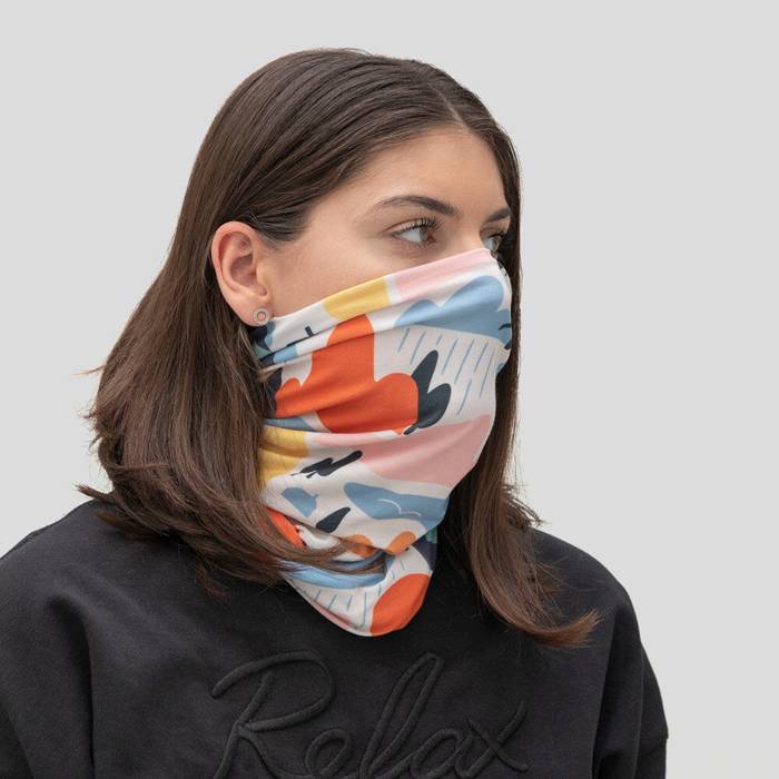 Custom printed scarf