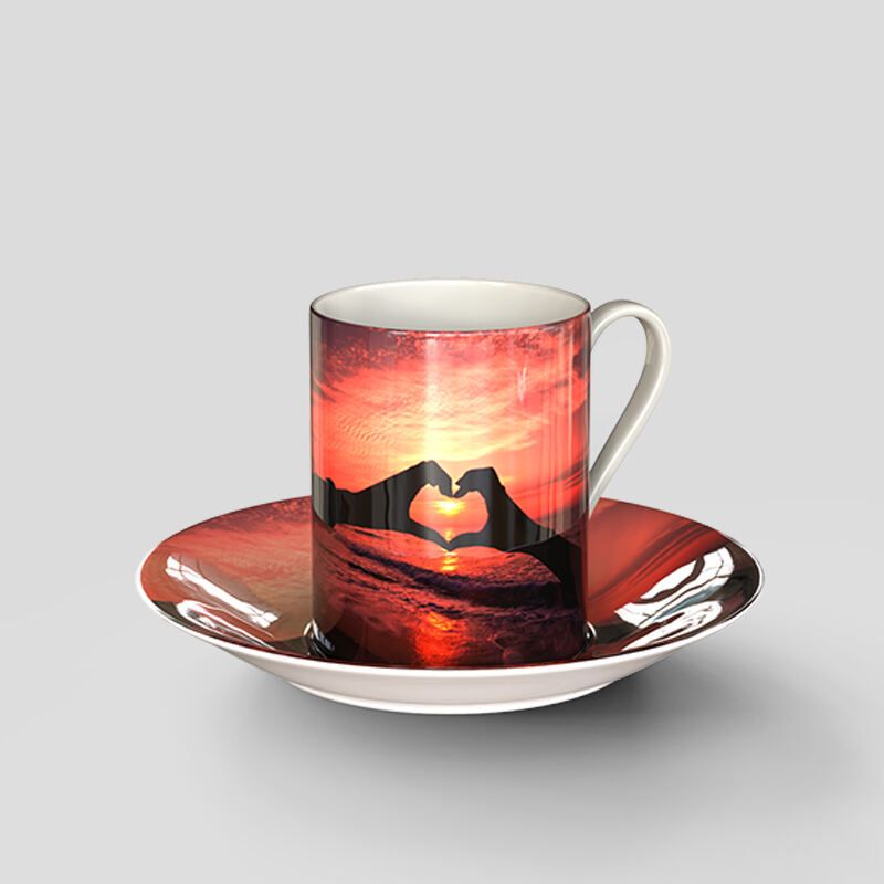 2 oz Custom Espresso Mug - Traditional Style