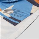 dressing gown face print