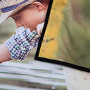 personalised photo bath towel collage