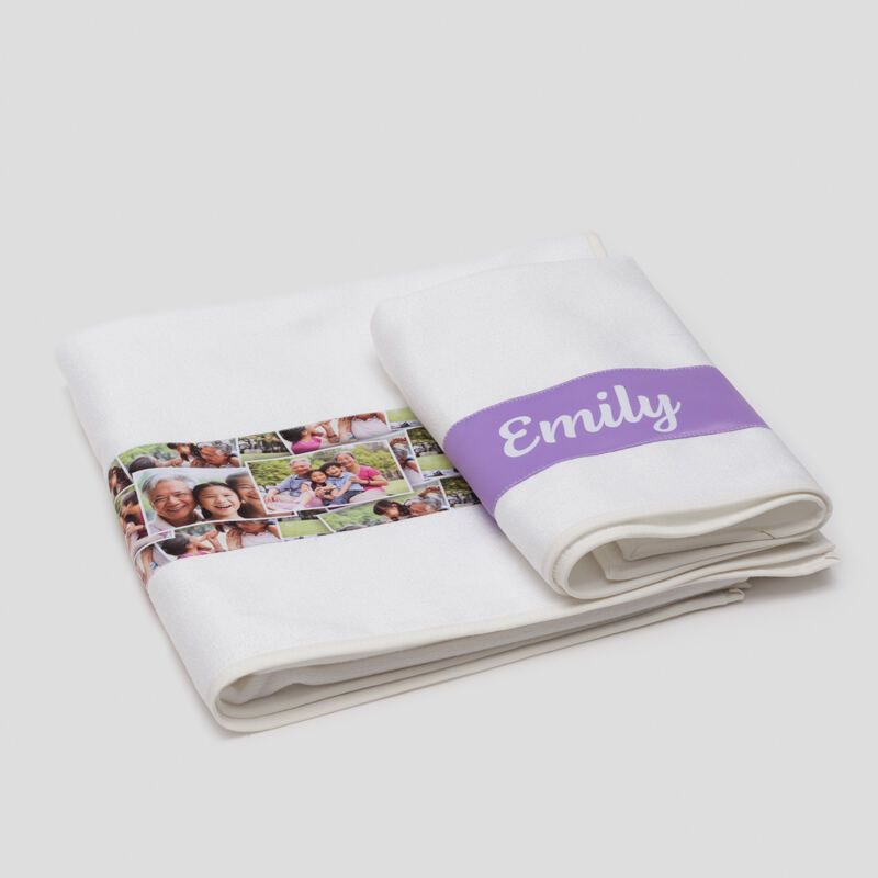 Asciugamani personalizzati di coppia Love