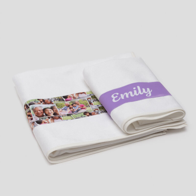 Custom towels with online names