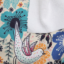 cotton print terry toweling fabric