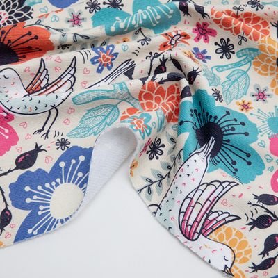Printable Toweling Fabric soft