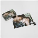 puzzles with tin packaging