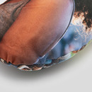 unzipped neck pillow closure