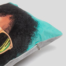 personalised bolster cushion with zip