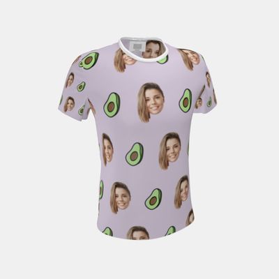 mens shirt with faces
