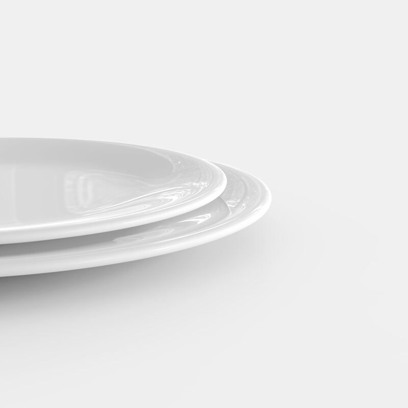 customised plates size comparison