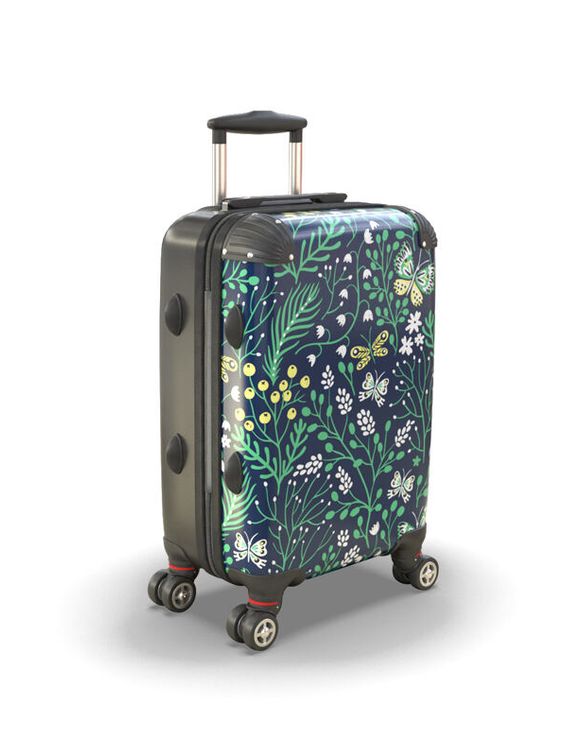 custom suitcase printing