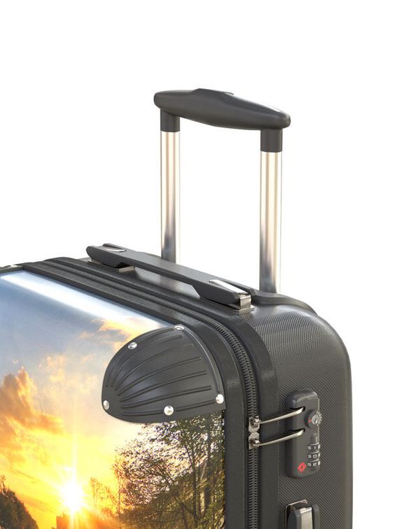 デザイン　印刷　スーツケース