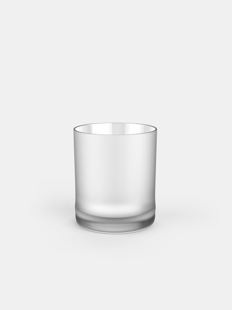 vaso de whisky personalizado sin color