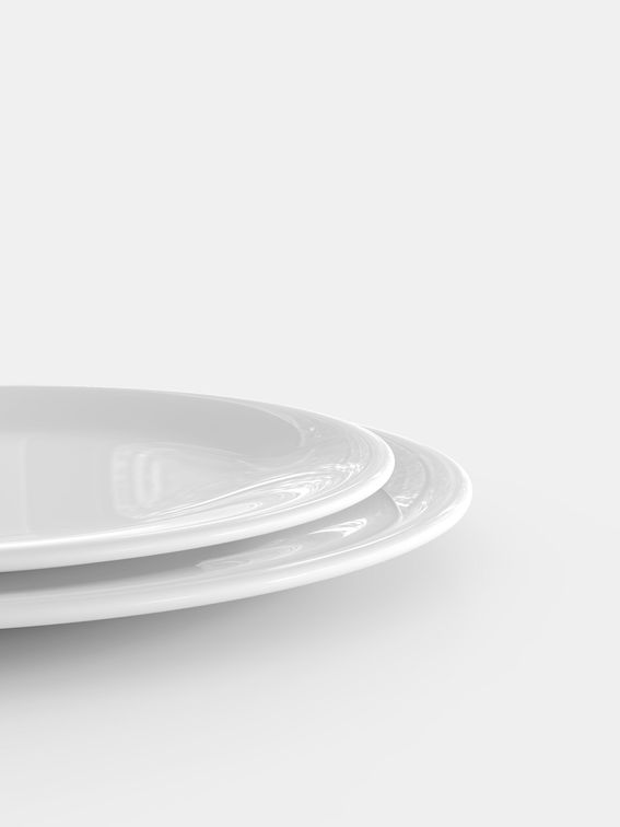 customised plates size comparison