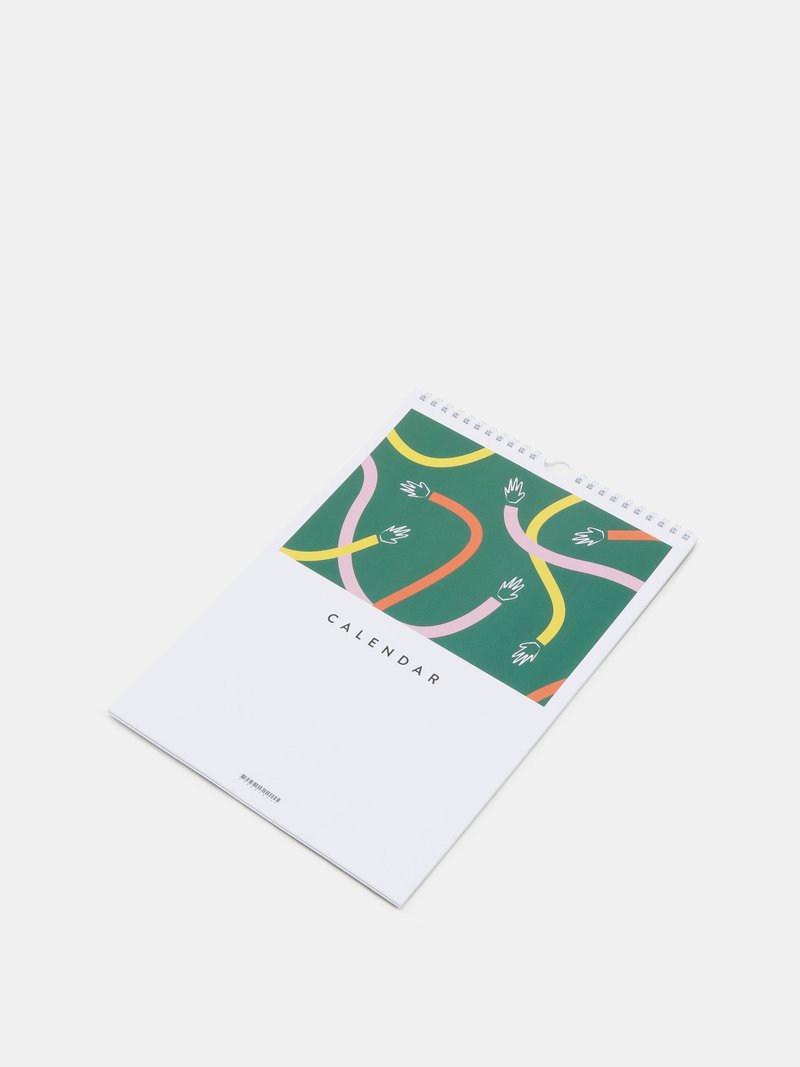 デザイン印刷　カレンダー　マンスリー