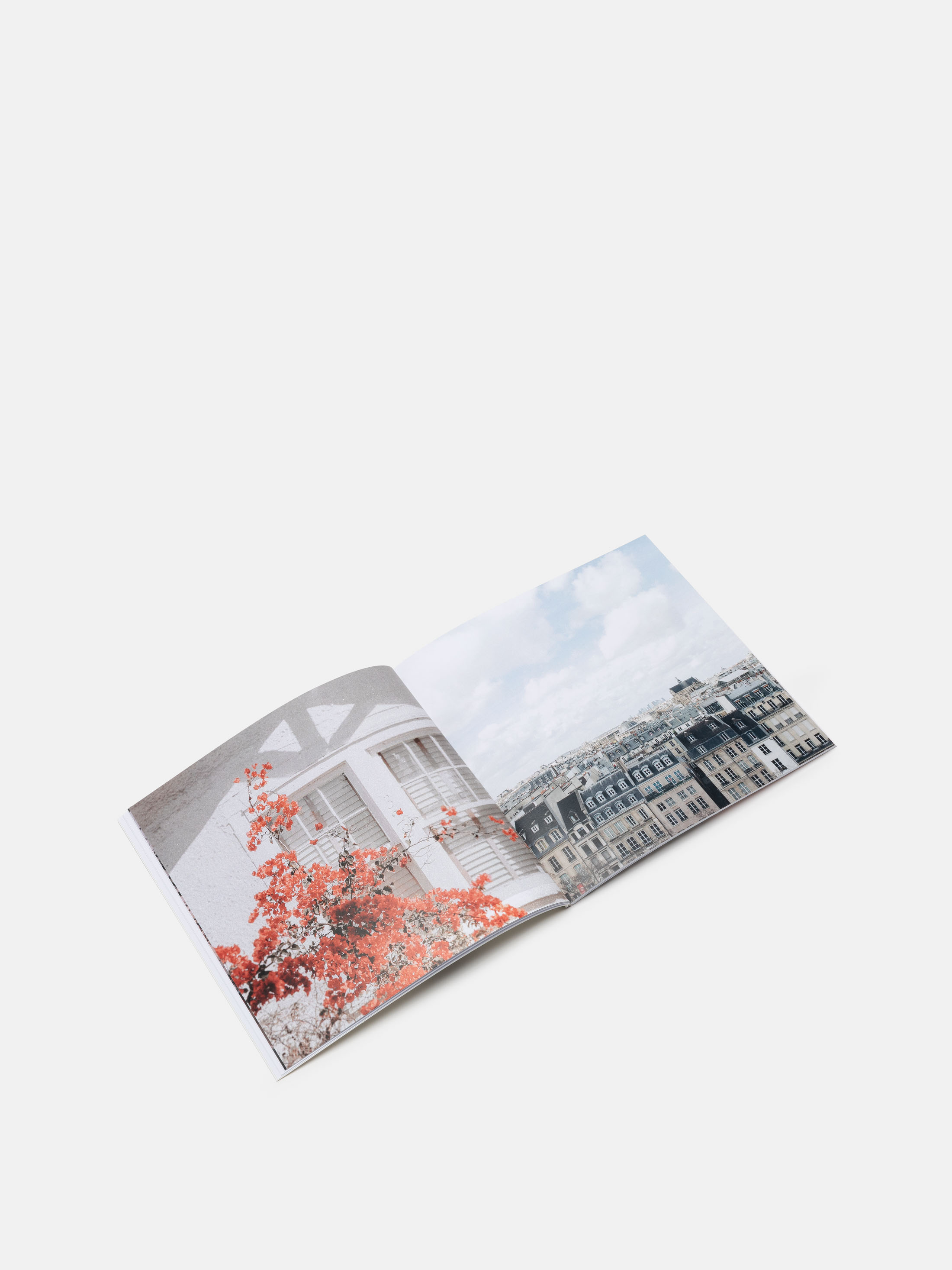 zoom sur livre portfolio personnalisé