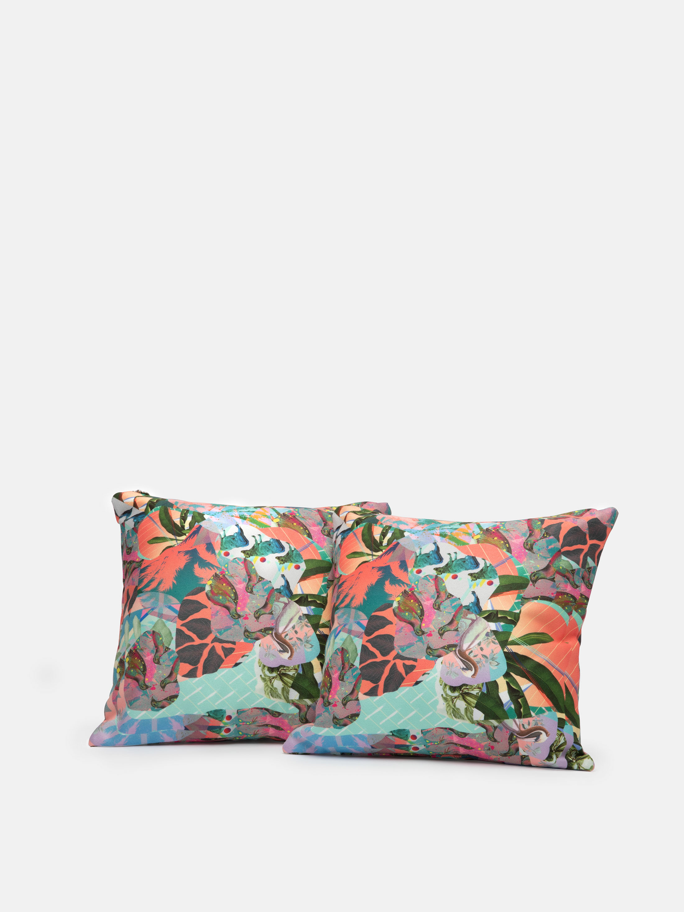 throw pillows set with cushion padding