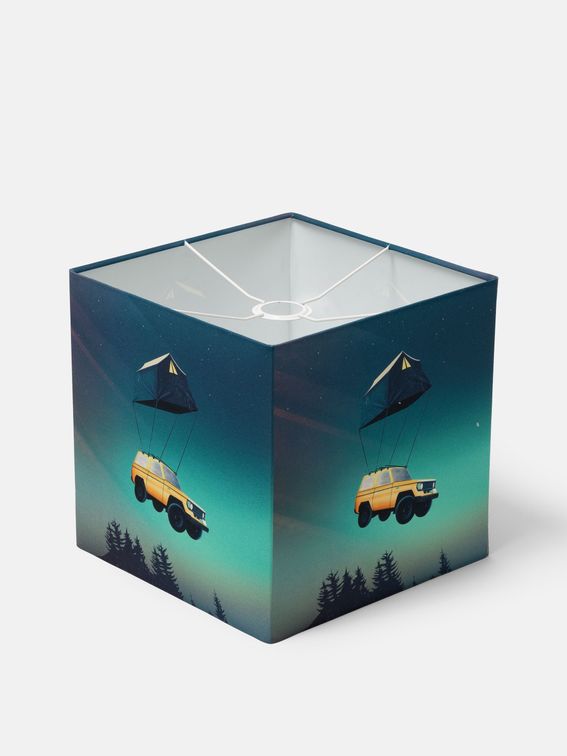 スクエアランプシェード
の 取り付け部分