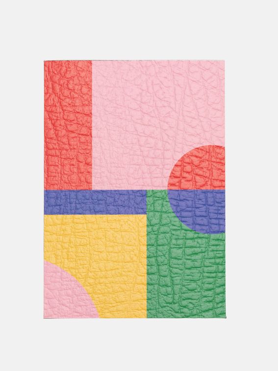 lent nappaläder tryckta provbitar