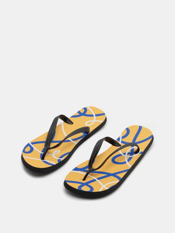 Personalised flip flops