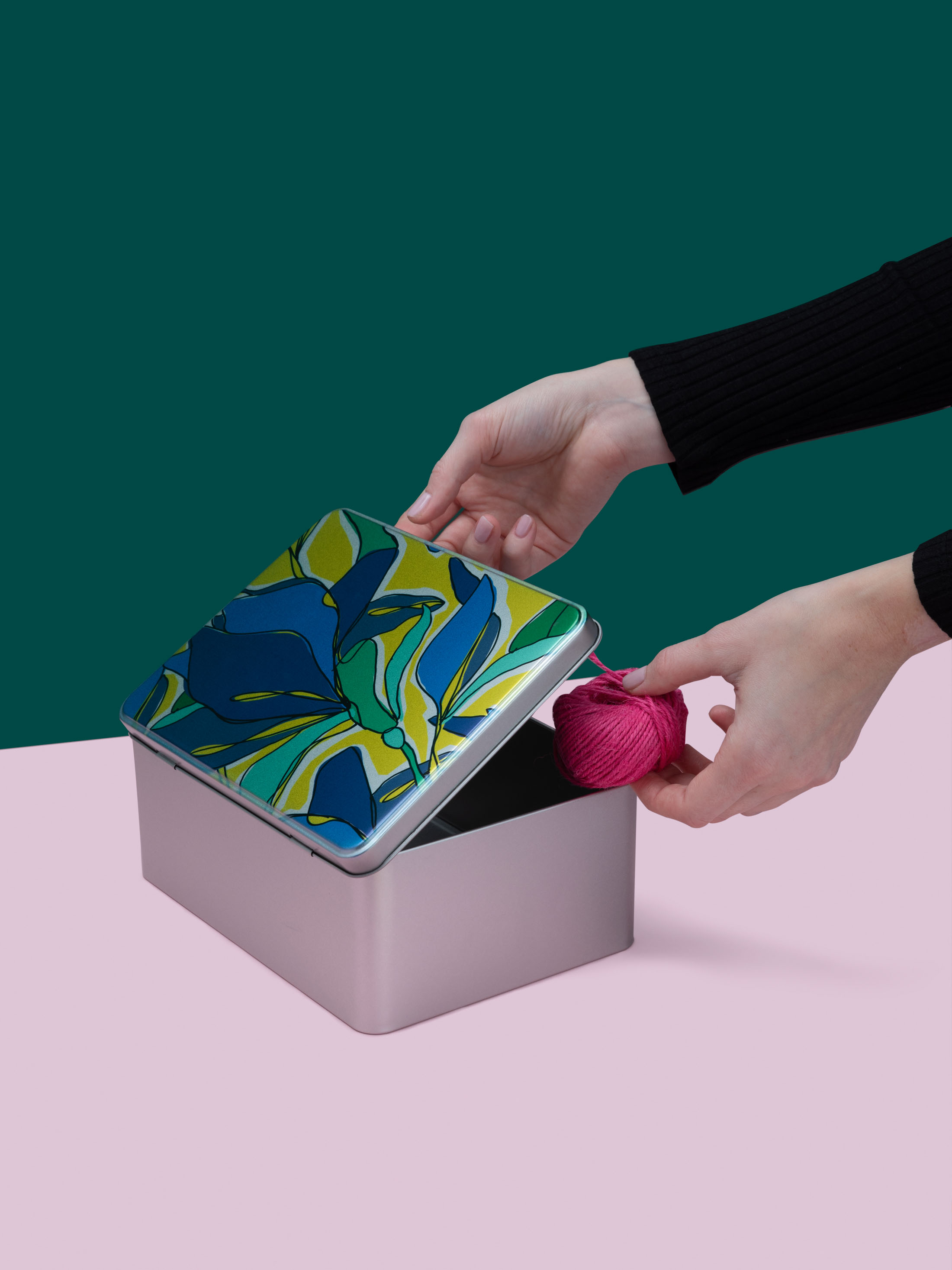 Idee per contenitori in Metallo Personalizzati con Coperchio.