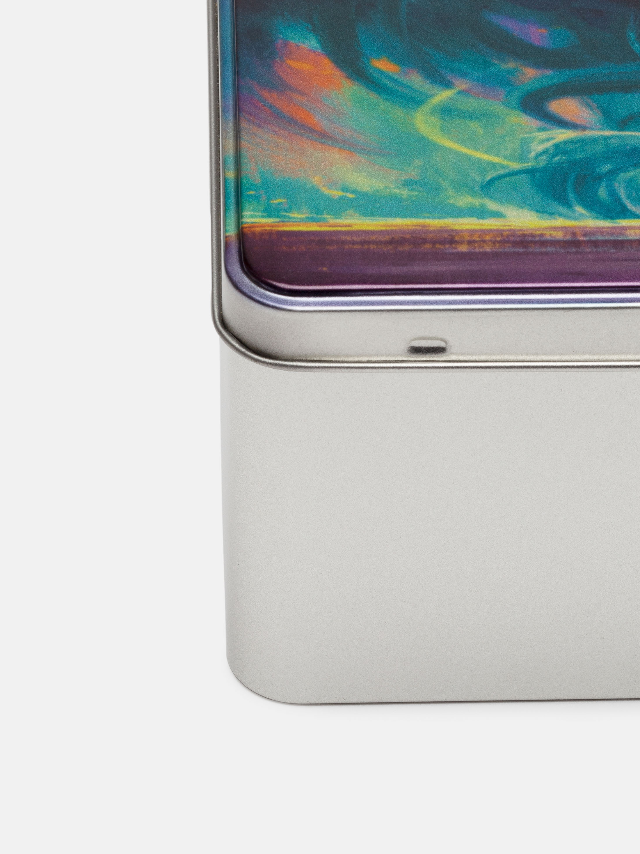 set di 3 scatole in metallo personalizzate