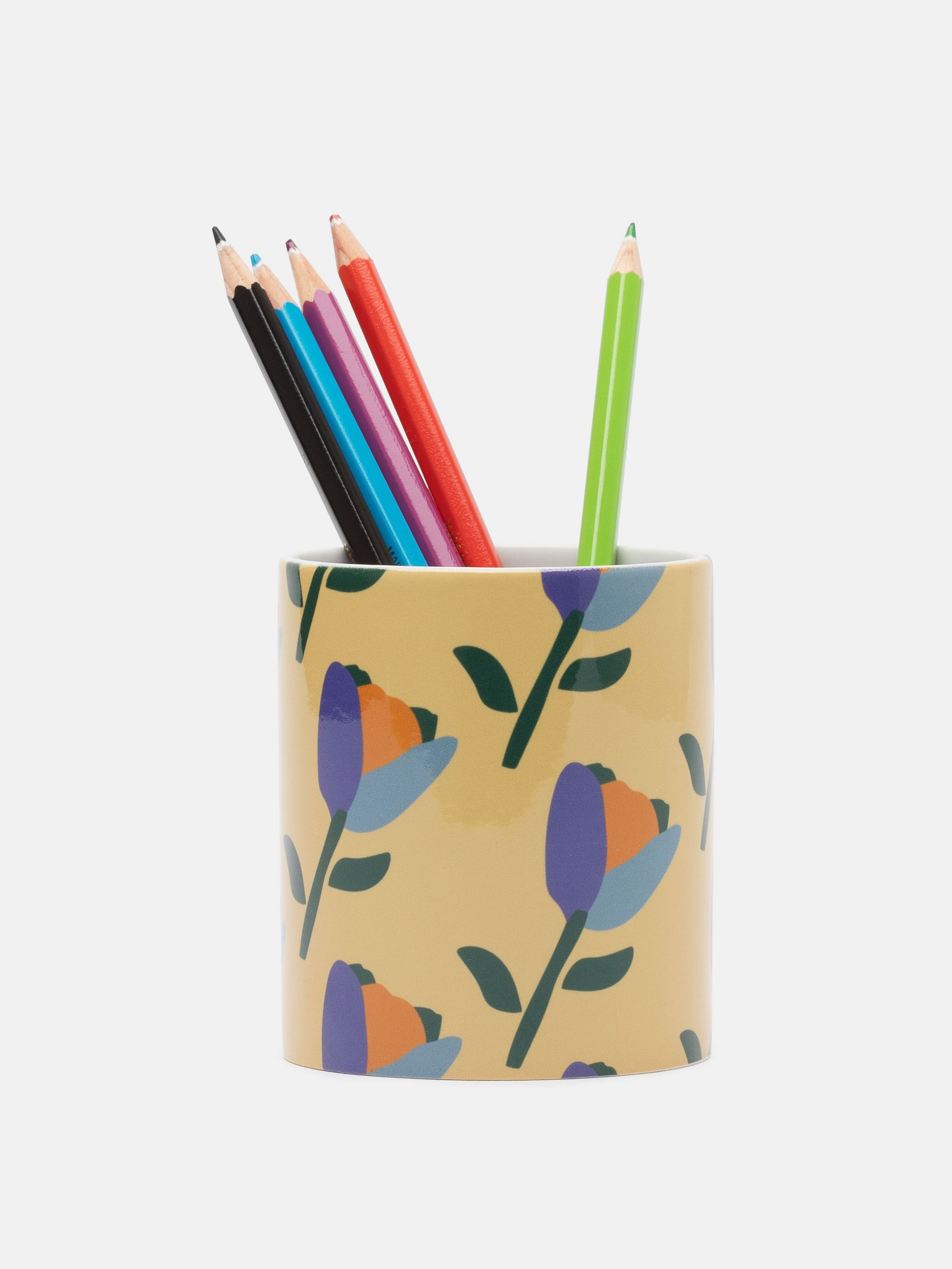Pot à crayon avec design