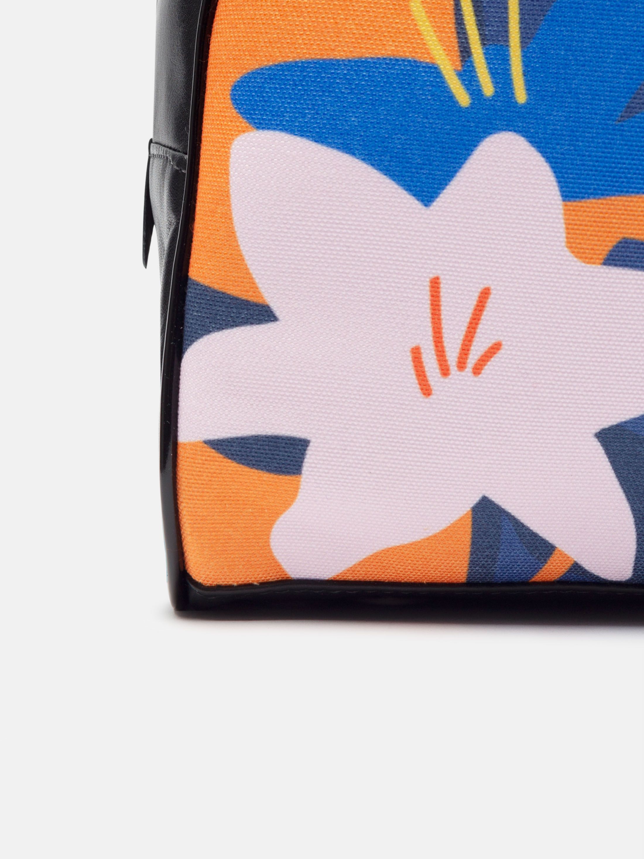 Detailed view of the custom holdalls