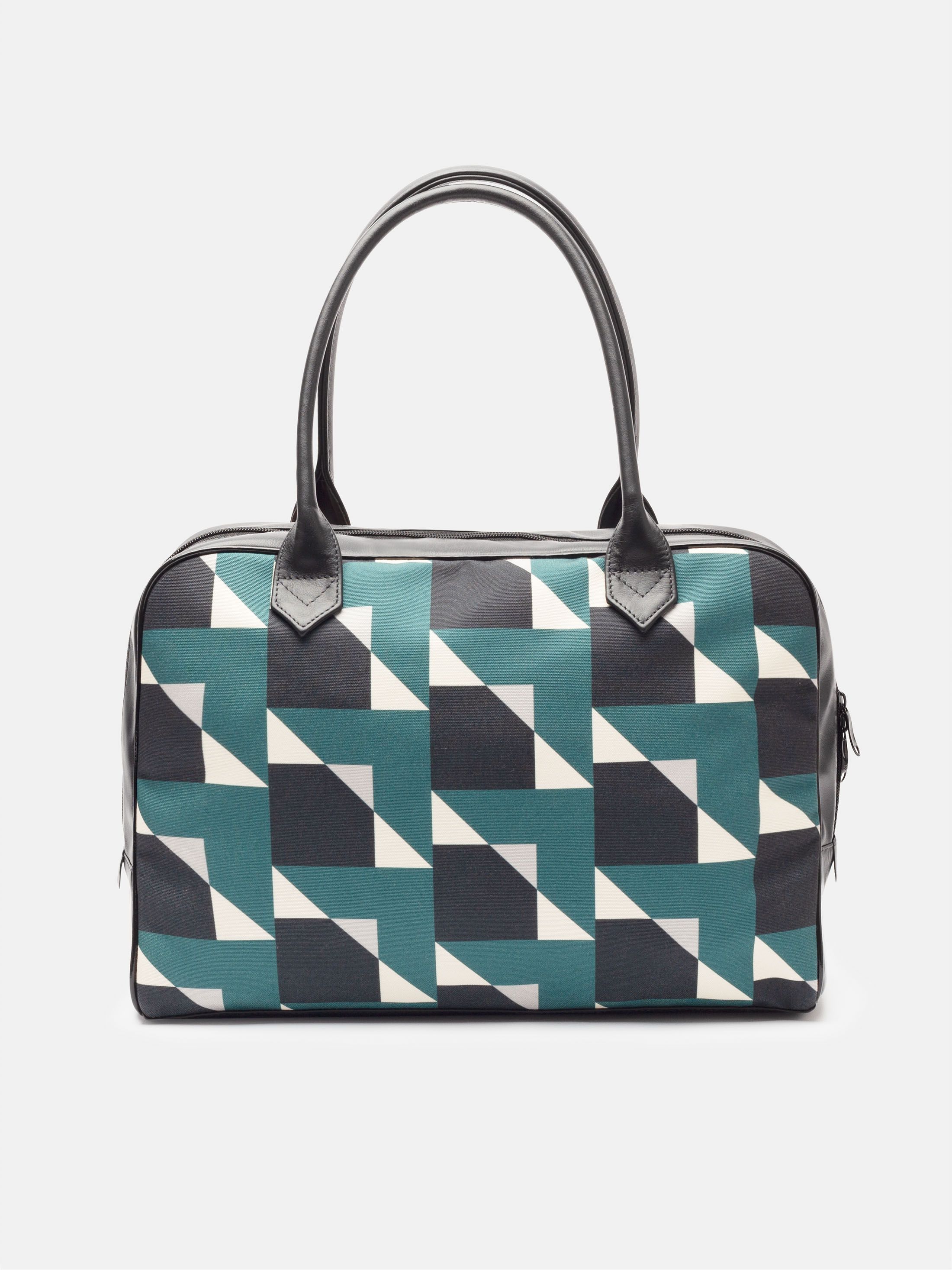 custom printed holdalls with a custom pattern