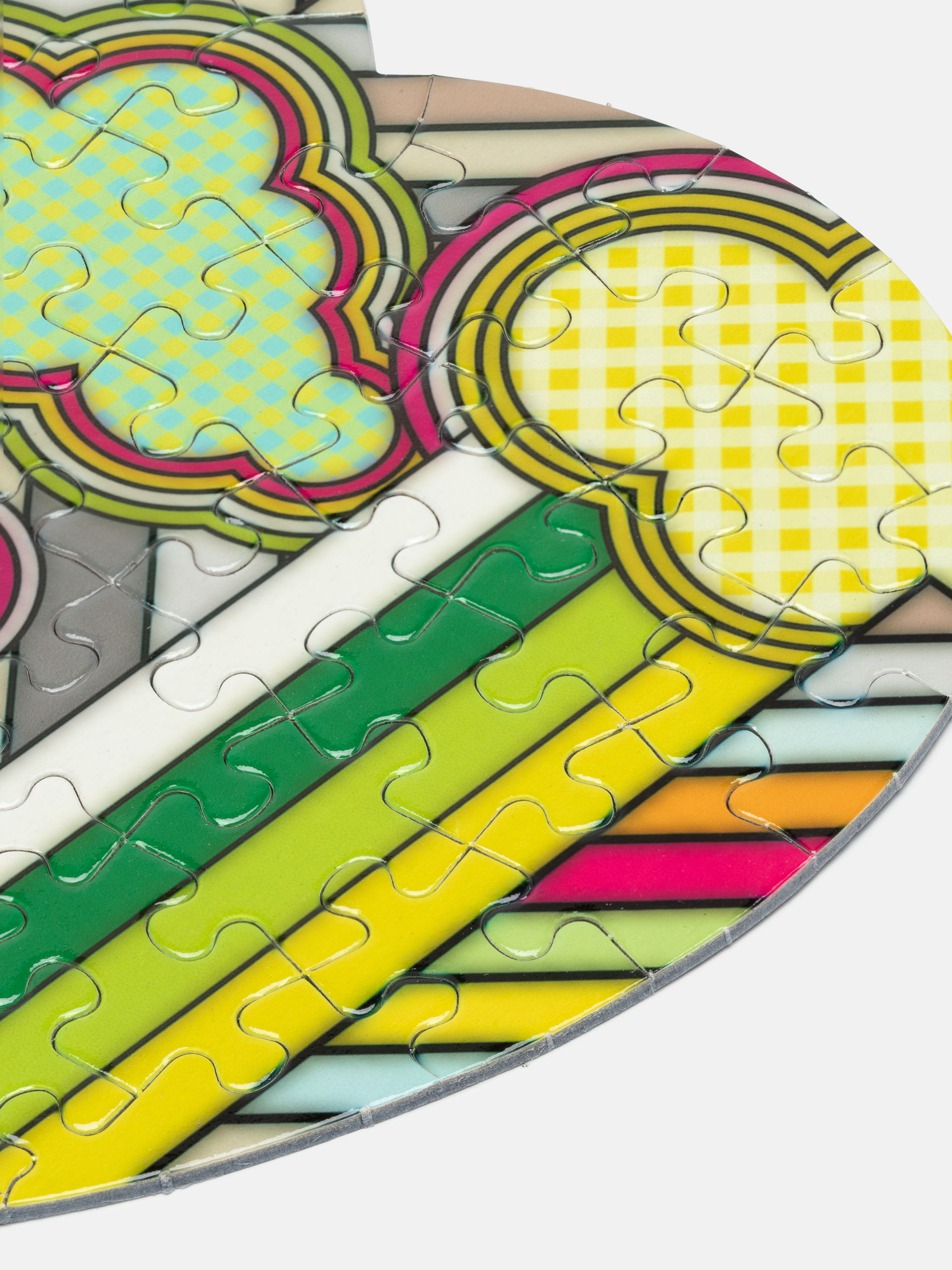 puzzle a forma di cuore con stampa personalizzata