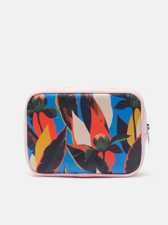 Trousse à maquillage imprimée en couleur