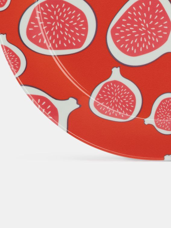 Assiette en plastique personnalisée pour des snacks