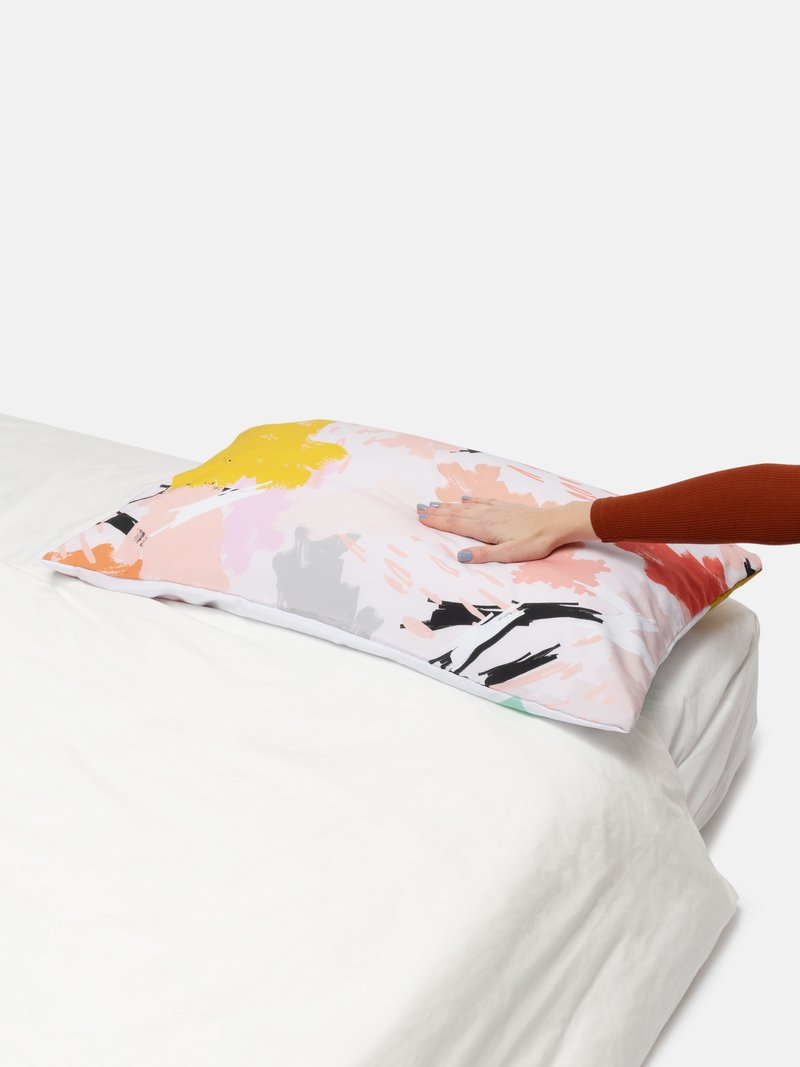customised pillowcase slip and flap closure