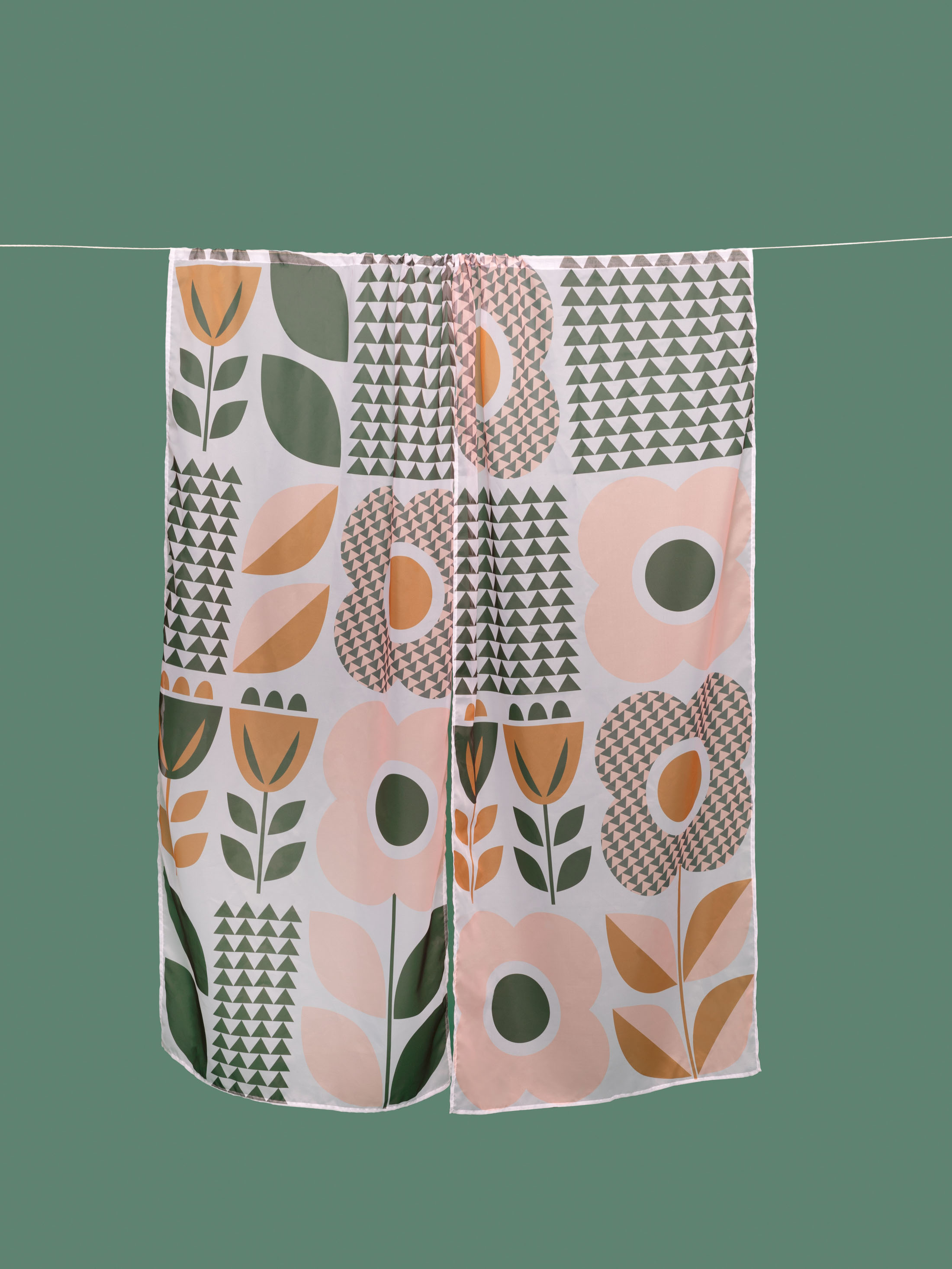 détails ourlet voilage à imprimer