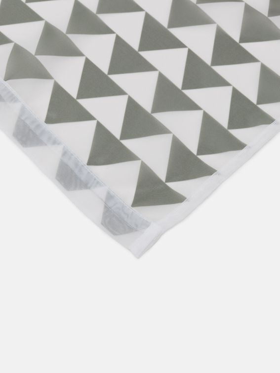 voilage design semi-transparent