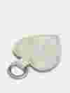initial heart keyring