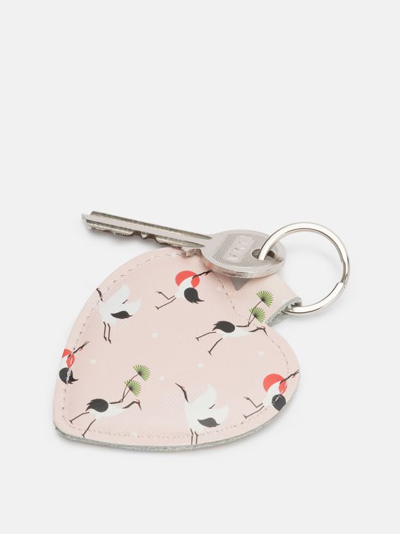 custom heart keychain
