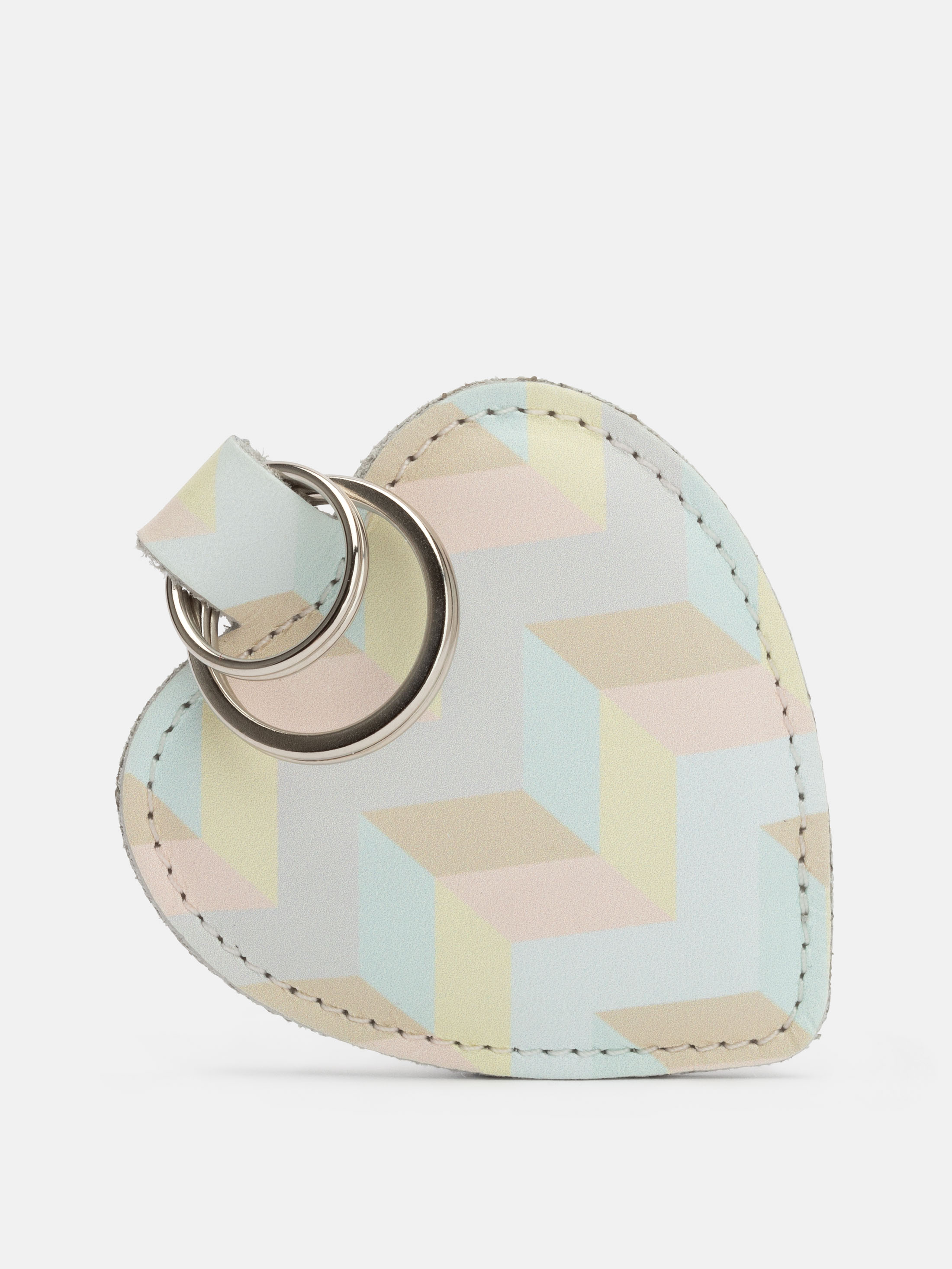 porte clé coeur personnalisé en cuir