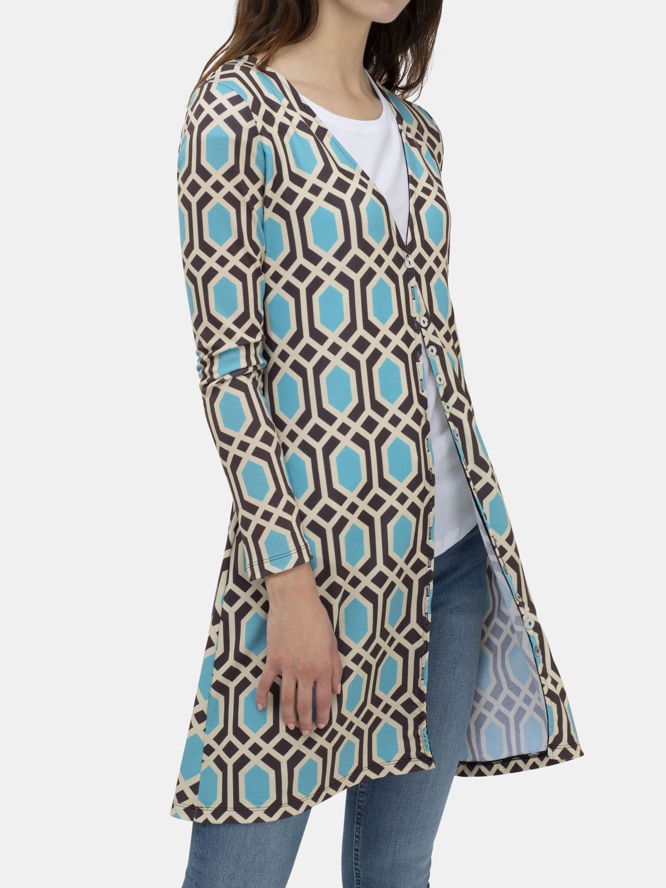 Bespoke Button Through Cardigan