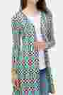 customized cardigan details