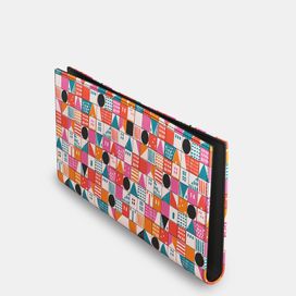 leren reisportemonnee