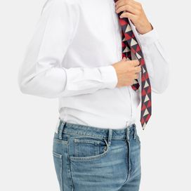 Skinny or wide personalized ties