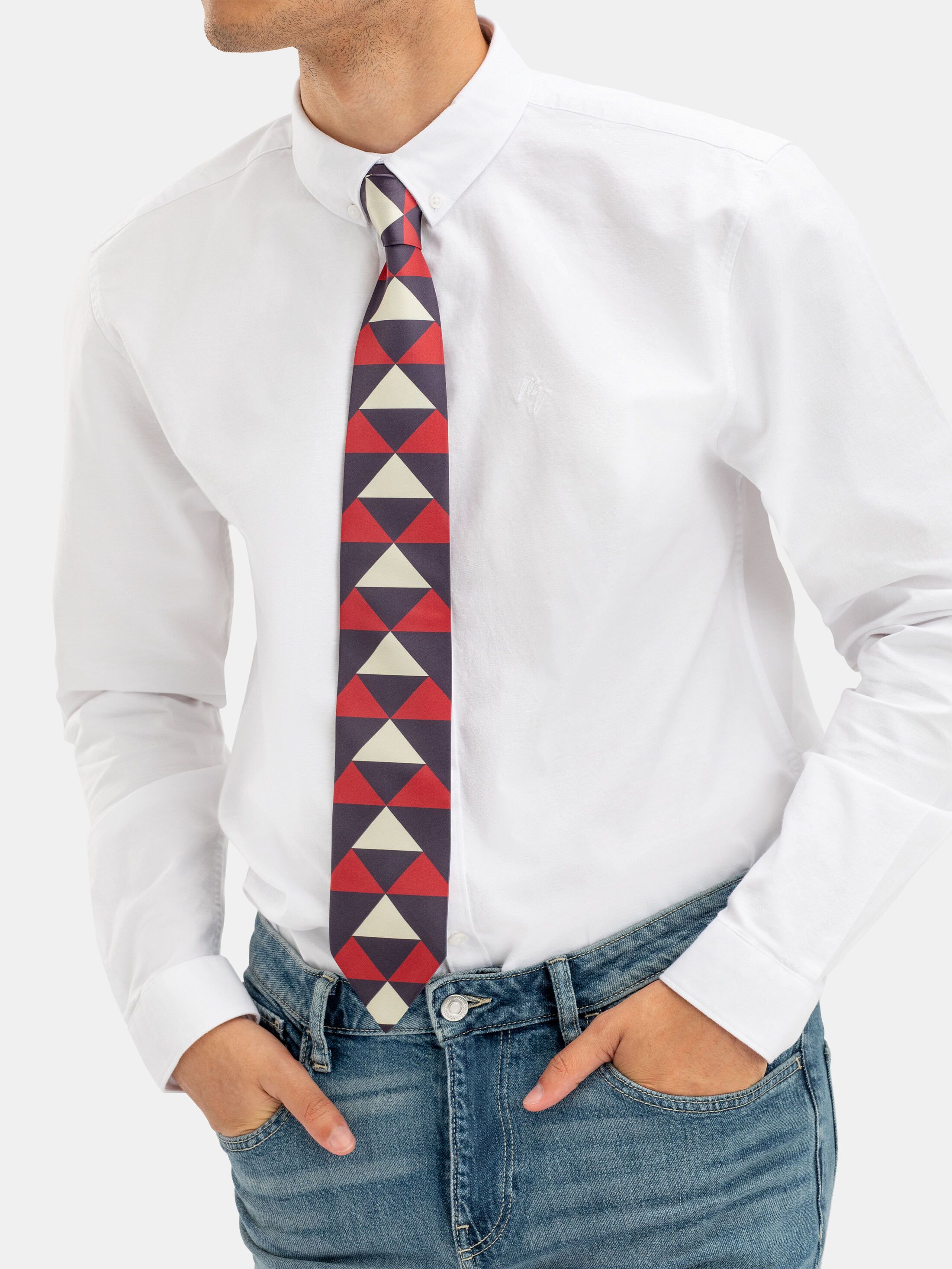 personalised ties with logo