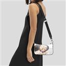 Vista laterale della Borsa Baguette con stampa personalizzata