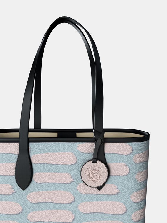 design your own bag charm on bag