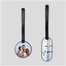 Personalisierte Leder-Taschenanhänger